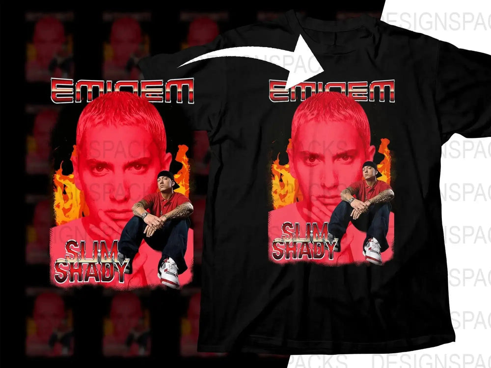 Edgy Music Bootleg Eminem Graphic Png Digital Download