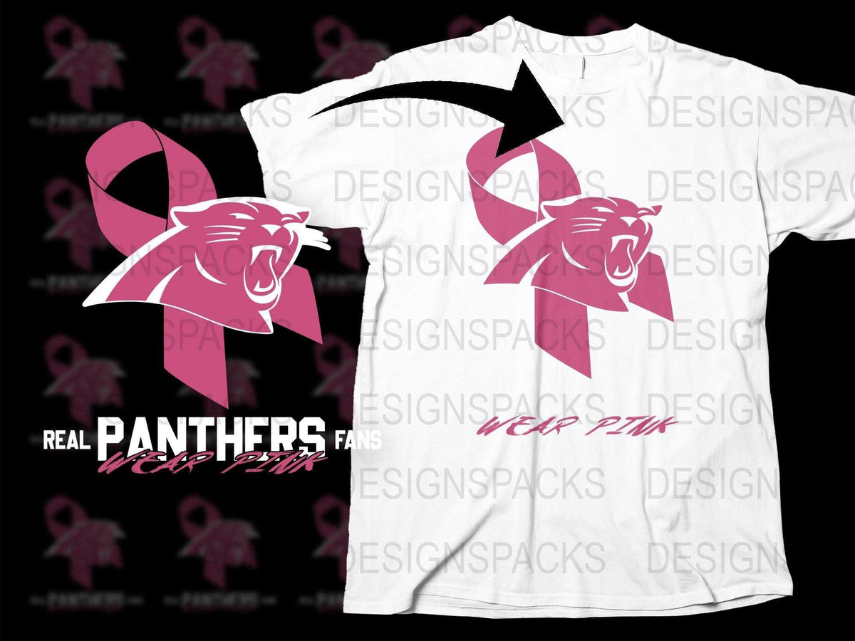 Pink Panther Mascot T-Shirt, Graphic Sports Tee, Real Fans Gear, Bold Unisex Apparel