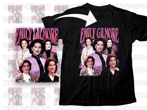 Emily Gilmore T-Shirt, Vintage Style TV Show Character Fan Tee, Multiple Images, Retro Fashion Top