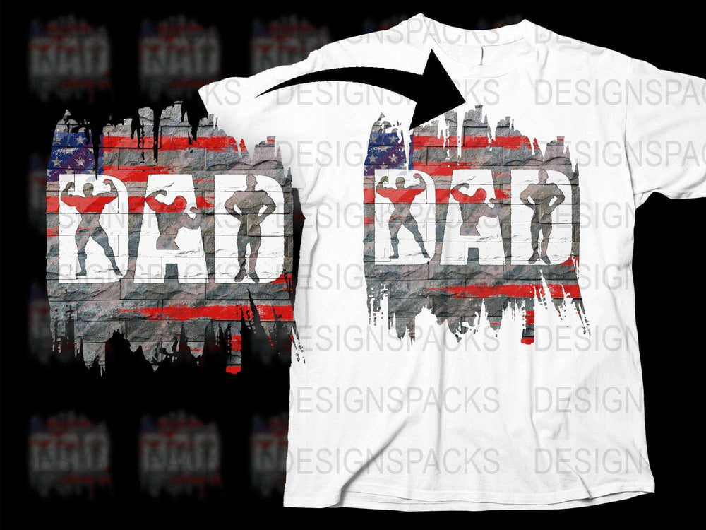 Urban Artistic T-Shirt, Drip Paint Splatter, USA Flag Design, Stylish Streetwear, Patriotic Casual Apparel