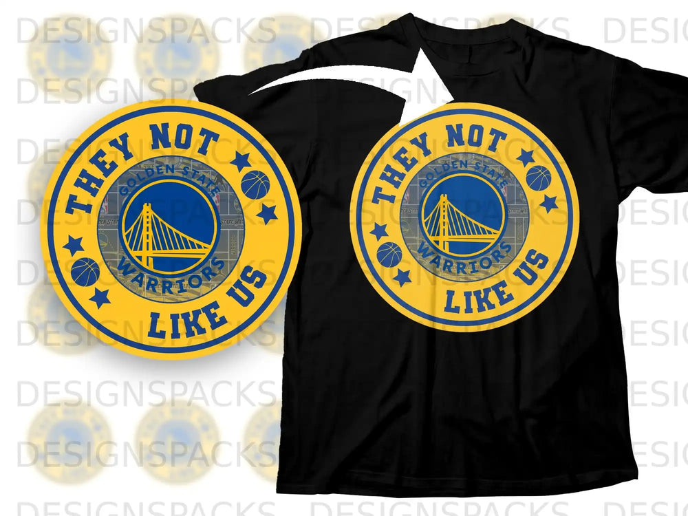 They Not Like Us Golden State Warriors Shirt