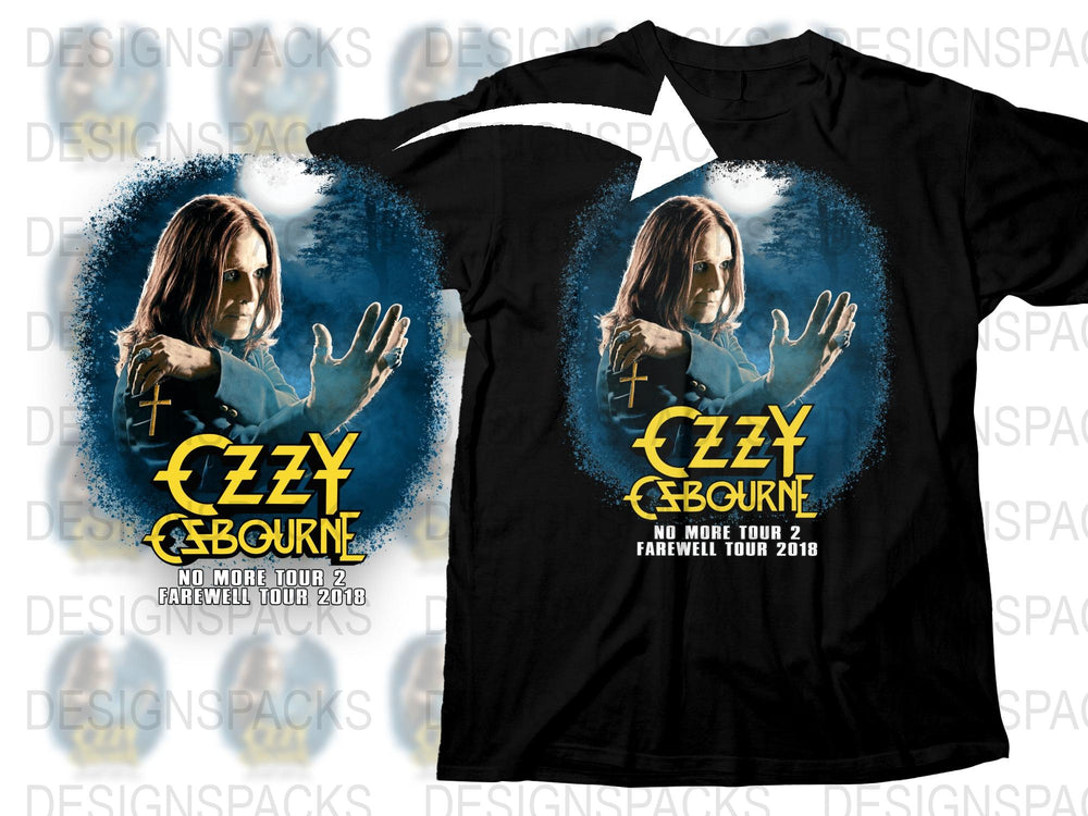 Ozzy Osbourne Farewell Tour 2018 T-Shirt, Vintage Band Tee, Collectible Rock Music Shirt