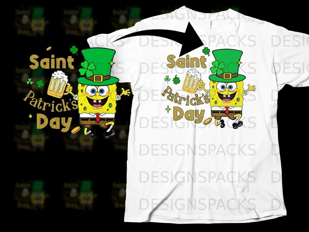 SpongeBob Saint Patrick's Day Green Hat product type
