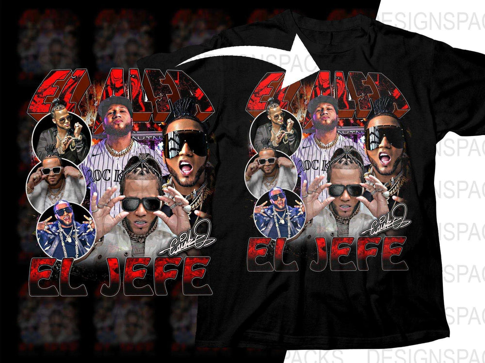 El Jefe Music Bootleg Bootleg Graphic Png Digital Download