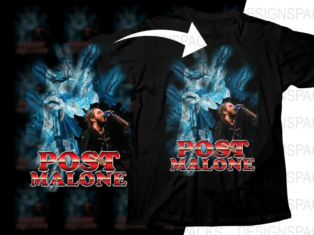 Electrifying Post Malone Live Performance Png Digital Download