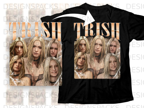 Black t-shirt design with 