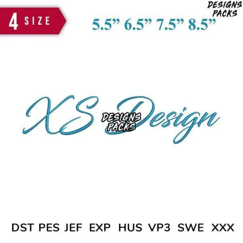 Xs Design Embroidery Design 5.5