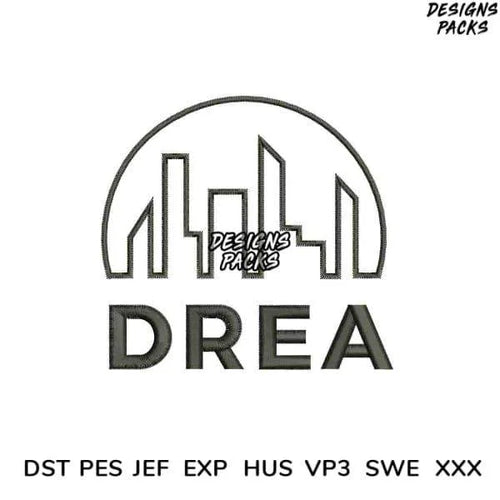drea Embroidery Design 3.8