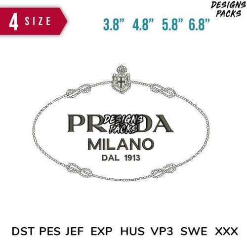 Brand Vintage Embroidery Design 3.8