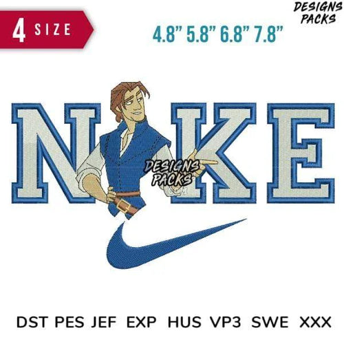 Swoosh Sport Brand Flynn Prince Embroidery Design