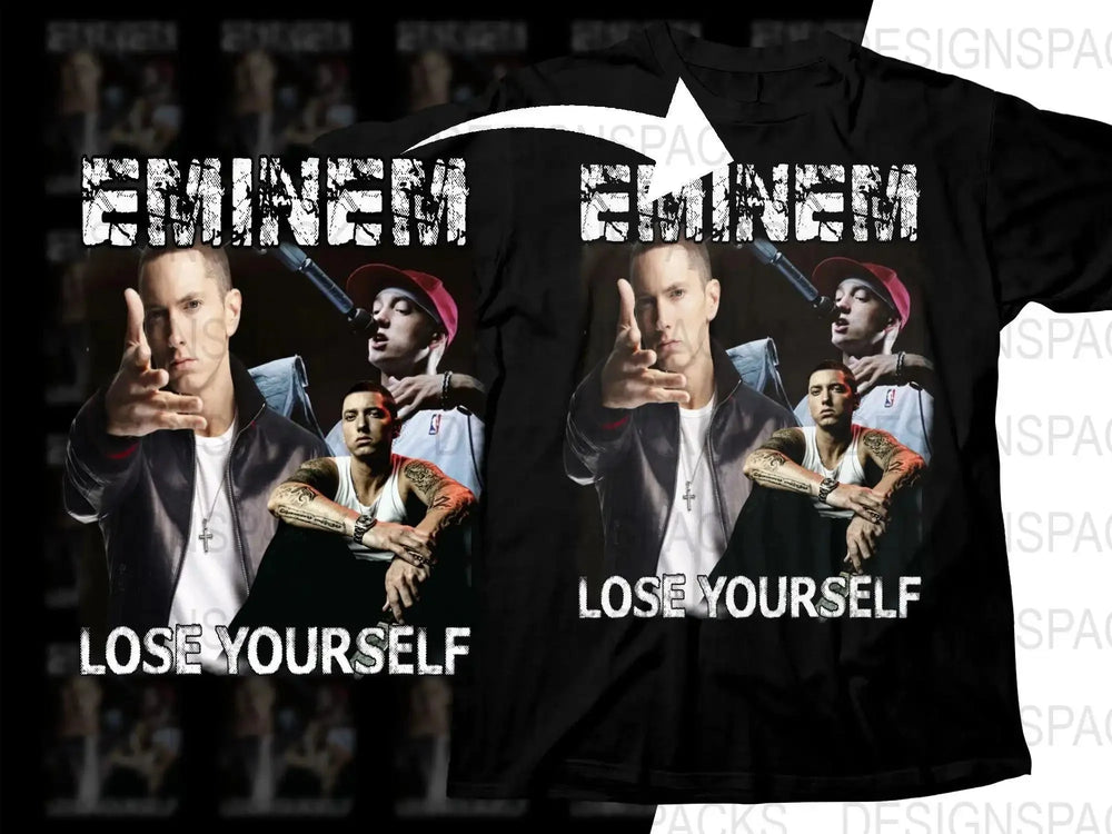 Eminem Lose Yourself Graphic Printed Style Png Digital Download