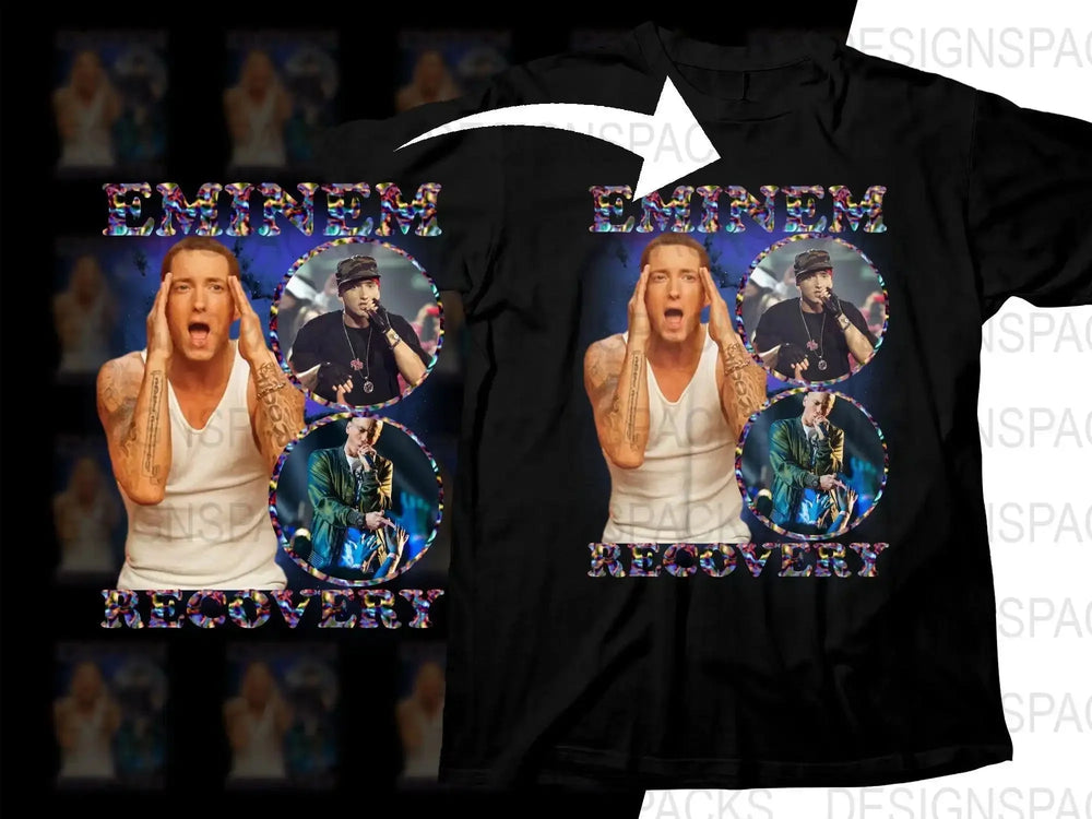 Eminem Recovery Album Graphic Fan Art Png Digital Download