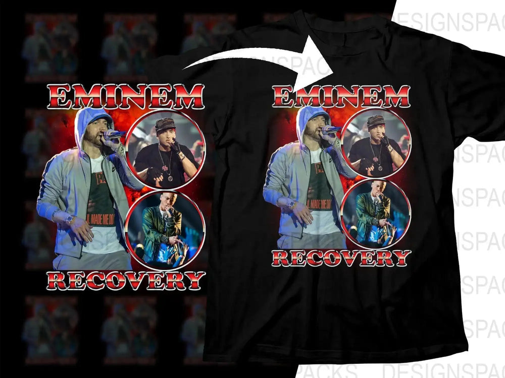 Eminem Recovery Album Graphic Printed Png Digital Download