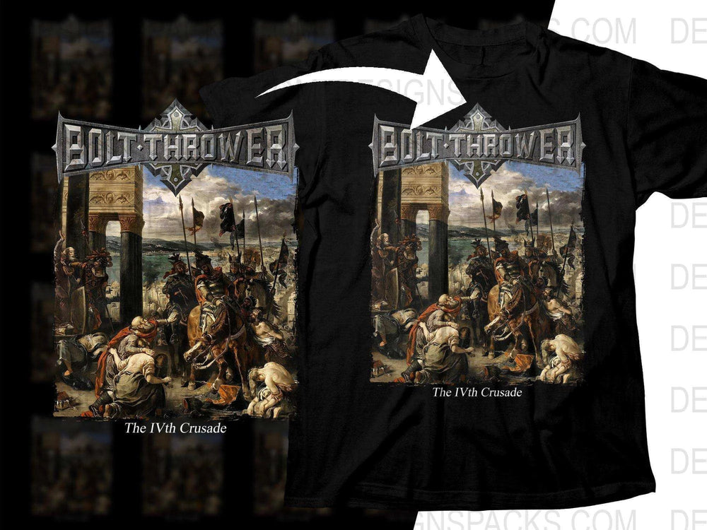 Epic Medieval Battle Scene Bolt Thrower Rock Png Halftone Digital Download