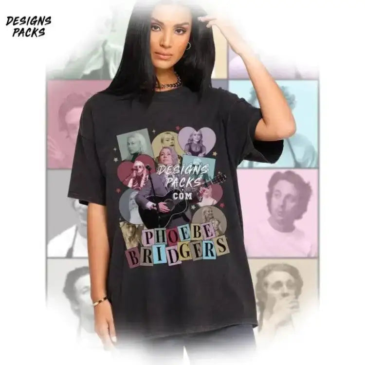 Eras Tour Style Vintage Phoebe Bridgers Png Design