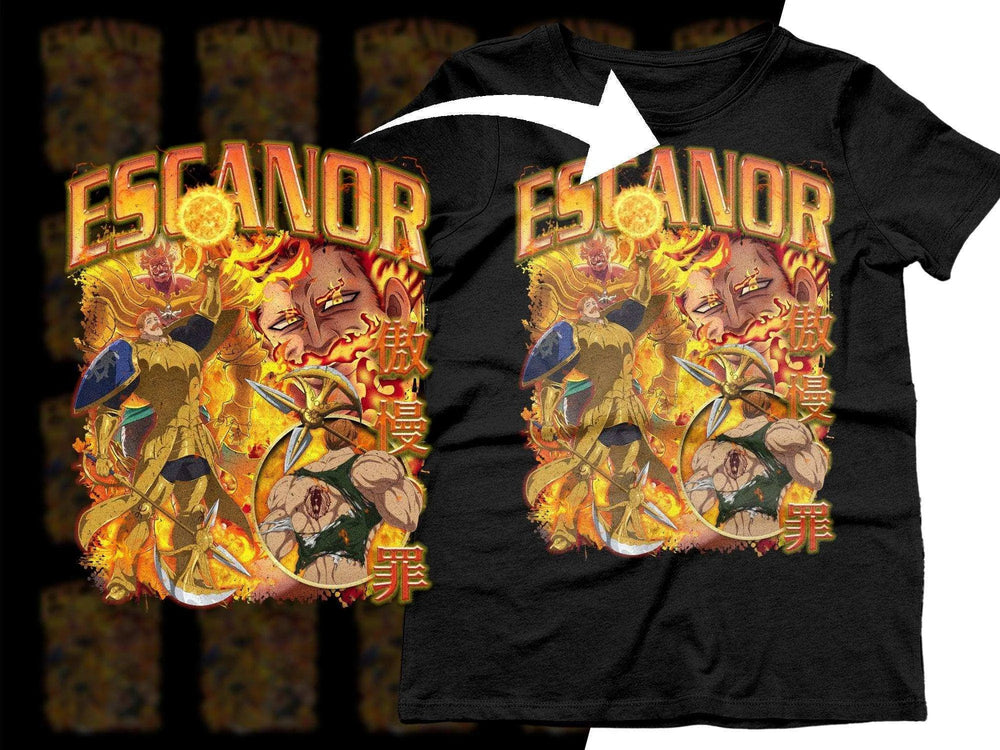 Escanor Anime Bootleg Graphic Png Digital DOWNLOAD