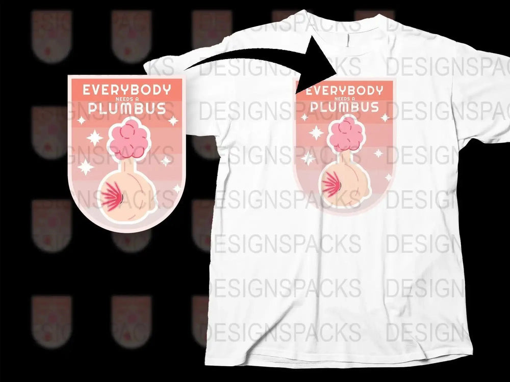 Everybody Needs a Plumbus Graphic Novelty Png Digital Download