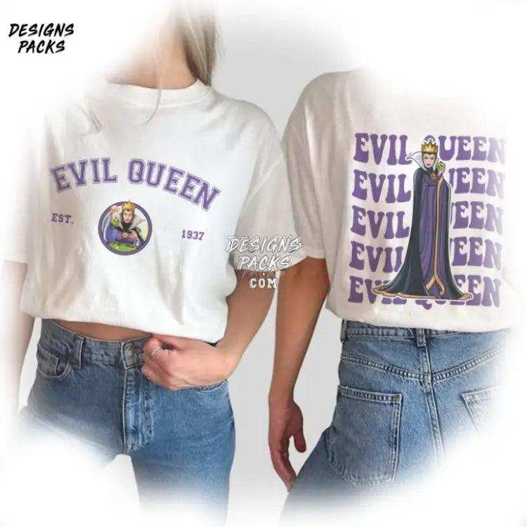 Evil Queen Snow White And Seven Dwarfs Cartoon Png Design