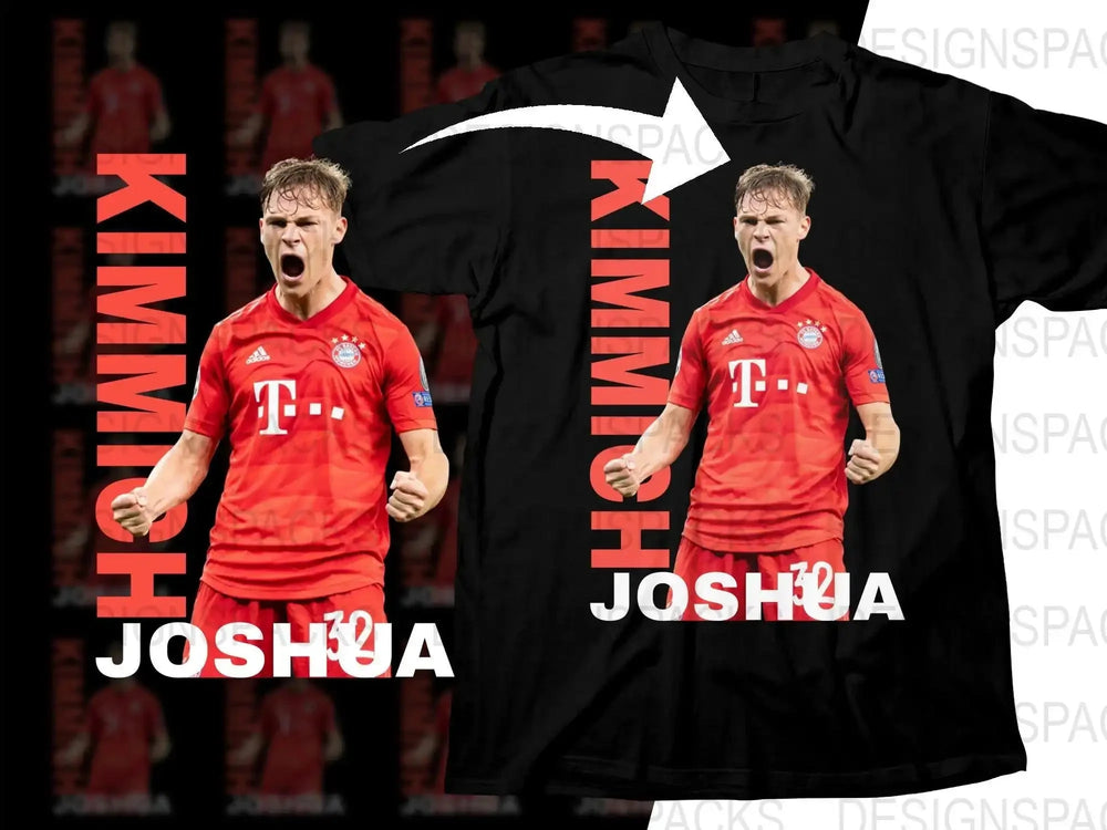 Exciting Soccer Graphic KIMMICH Soccer Png Digital Download