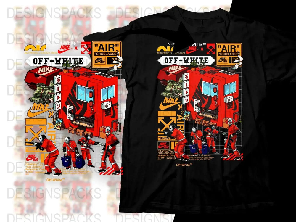 Exclusive Sport Brand Off Collaborative Graphic Png Digital Download