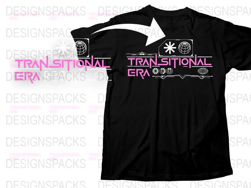 Explore Futuristic Style with Transitional Era Png Digital Download