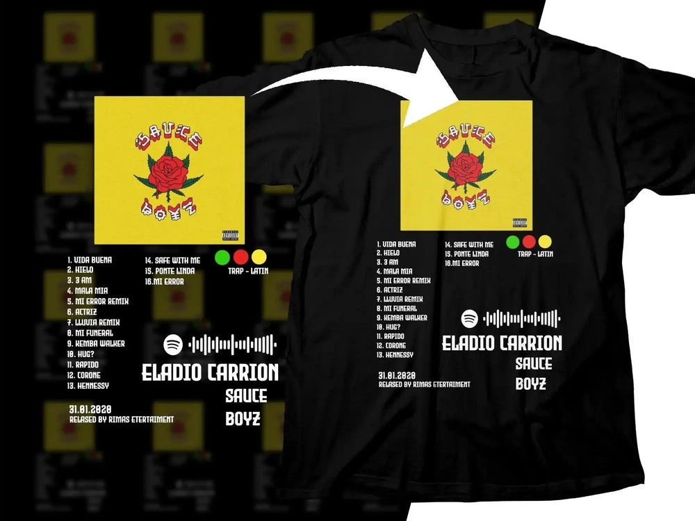 Eye-Catching Sauce Boyz Rose Graphic Art Digital