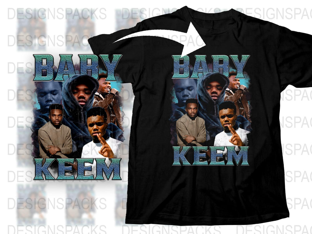 Baby Keem Graphic T-Shirt, Hip Hop Artist Inspired Fashion Tee, Unique Fan Merchandise, Streetwear Style Top