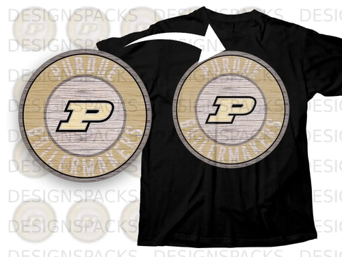 Purdue Boilermakers Logo Design T-Shirt