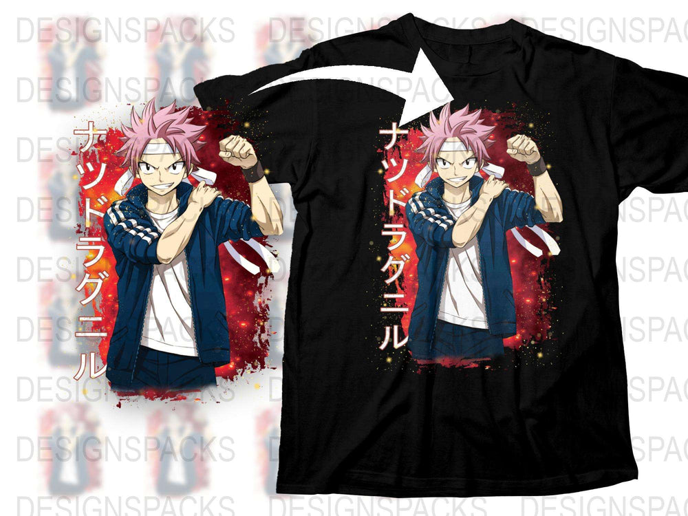 Anime Inspired T-Shirt, Colorful Character Graphic, Casual Streetwear, Unisex Fashion Tee, Vibrant Print Top