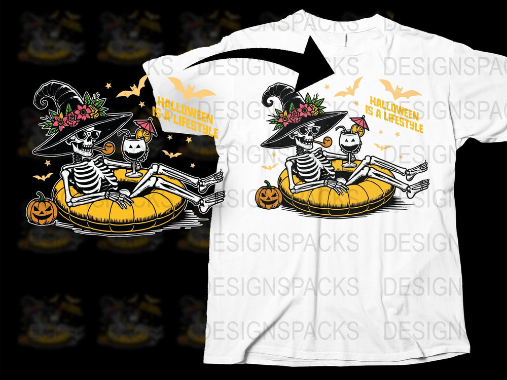 Halloween Skeleton Couple T-Shirt, Funny Sugar Skull Graphic Tee, Spooky Fall Fashion, Unisex Adult Clothing