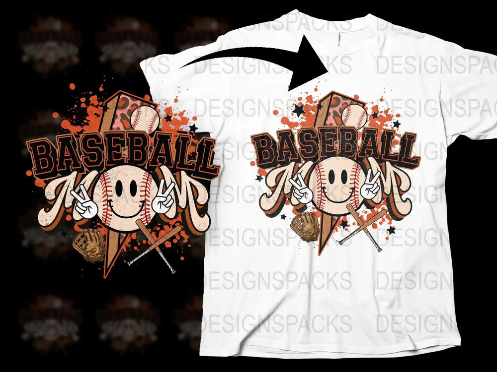 Baseball Graphic T-Shirt, Sports Crossed Bats Ball Design, Casual Men Women Wear, Athletic Tee, Unique Gift Idea