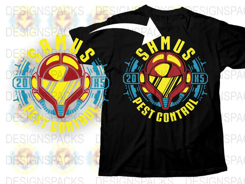 Retro Pest Control T-Shirt, Vintage Exterminator Logo Tee, Unique Pest Management Graphic Shirt, Casual Streetwear
