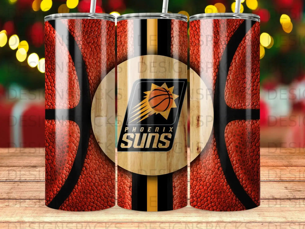 Phoenix Suns NBA basketball texture graphic tumbler product type