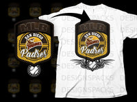 Load image into Gallery viewer, San Diego Padres MLB Graphic Print T-Shirt
