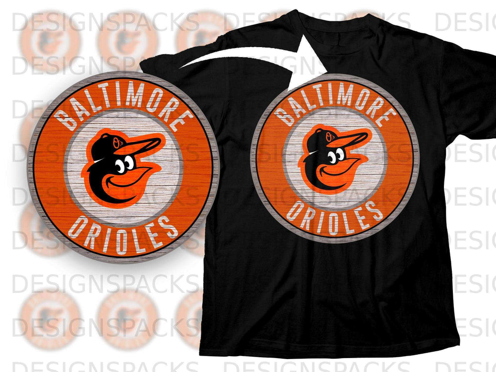 Baltimore Orioles Baseball Team Logo T-Shirt