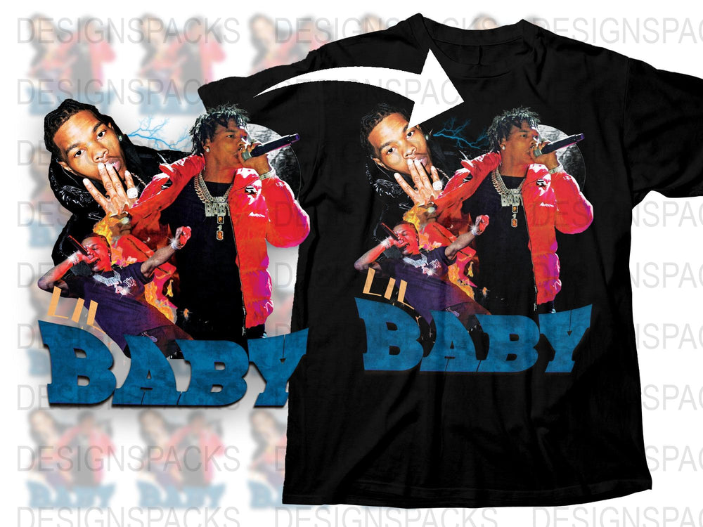 Hip Hop Artist Graphic T-Shirt, Trendy Music Fan Apparel, Colorful Unisex Concert Tee