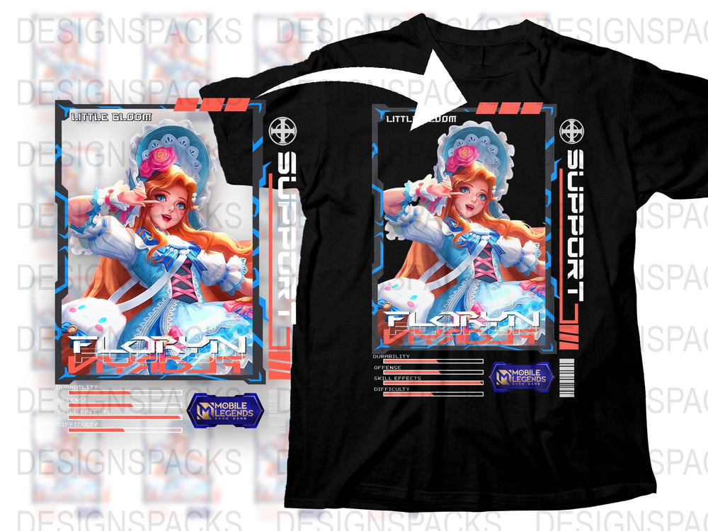 Anime Girl T-Shirt, Colorful Cyberpunk Art, Manga Tee, Graphic Print, Trendy Fashion, Urban Streetwear, Vibrant Illustration