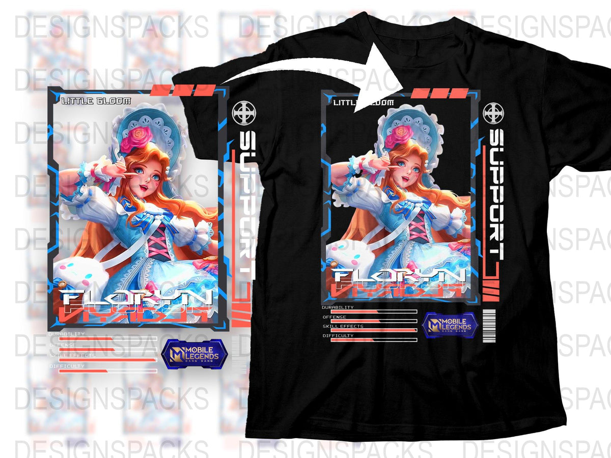 Anime Girl T-Shirt, Colorful Cyberpunk Art, Manga Tee, Graphic Print, Trendy Fashion, Urban Streetwear, Vibrant Illustration
