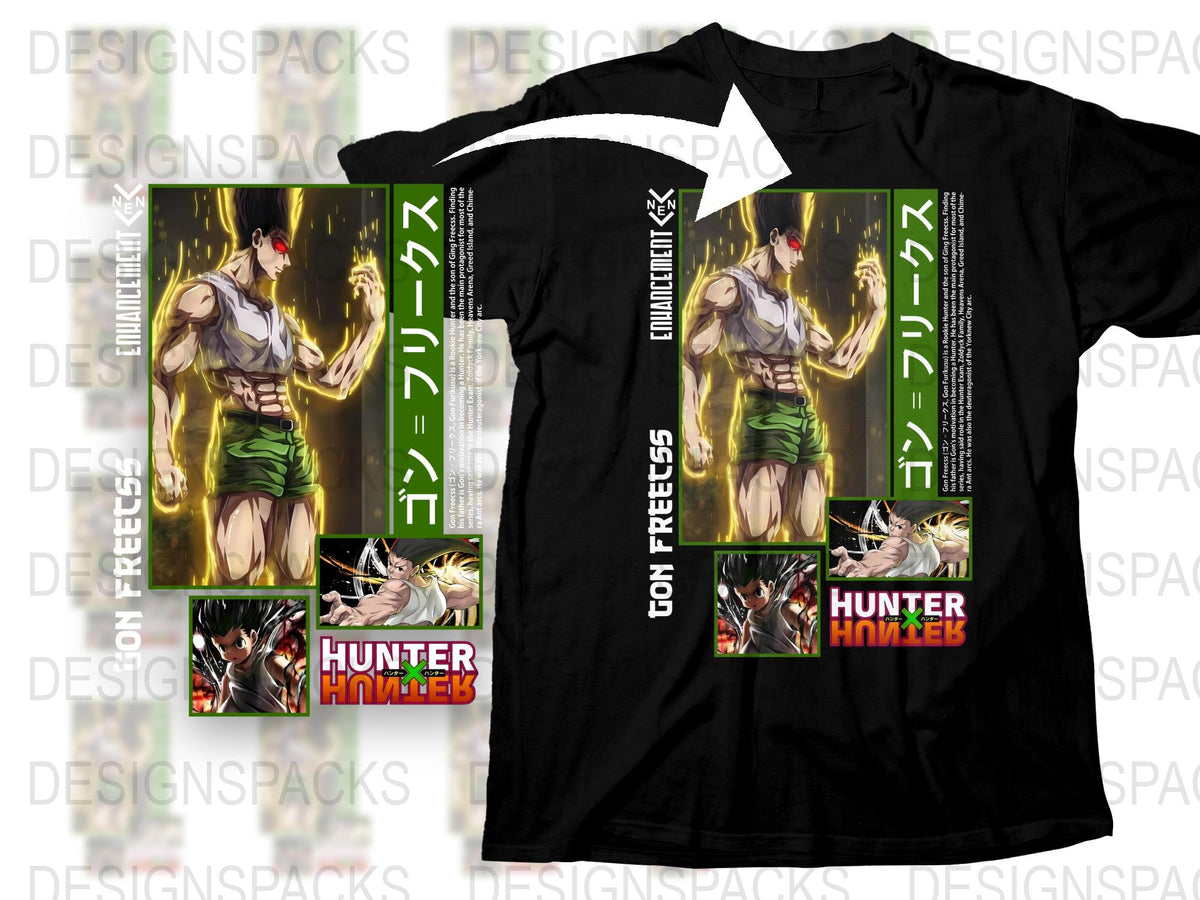 Hunter x Hunter Anime T-Shirt, Hisoka Graphic Tee, Unisex Manga Shirt, Japanese Otaku Apparel, Casual Cotton Top