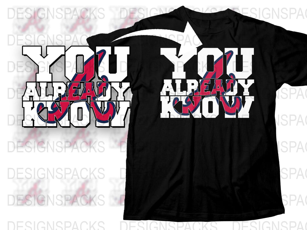 Trendy Graphic T-Shirt 'You Already Know' Text Bold Urban Fashion Tee