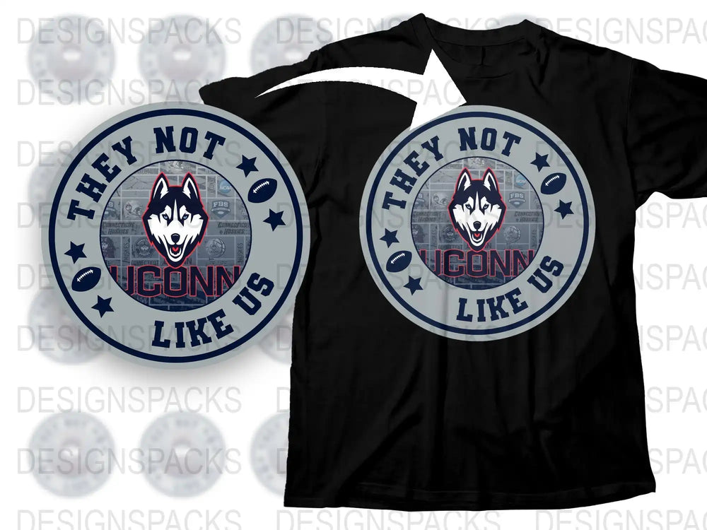Iconic Wolf Graphic T-Shirt, 'They Not WO Icons Like Us' Print, Gray Black Unisex Tee for Casual Wear