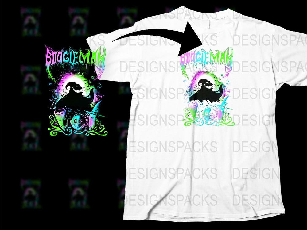 Graphic T-Shirt with Neon Green Alien Design, Unisex White Tee, Unique Streetwear Style, Casual Apparel