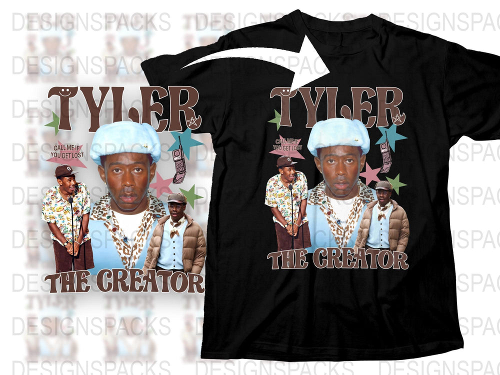 Tyler The Creator Inspired Graphic T-Shirt, Hip Hop Artist Fashion Tee, Unisex Music Fan Apparel