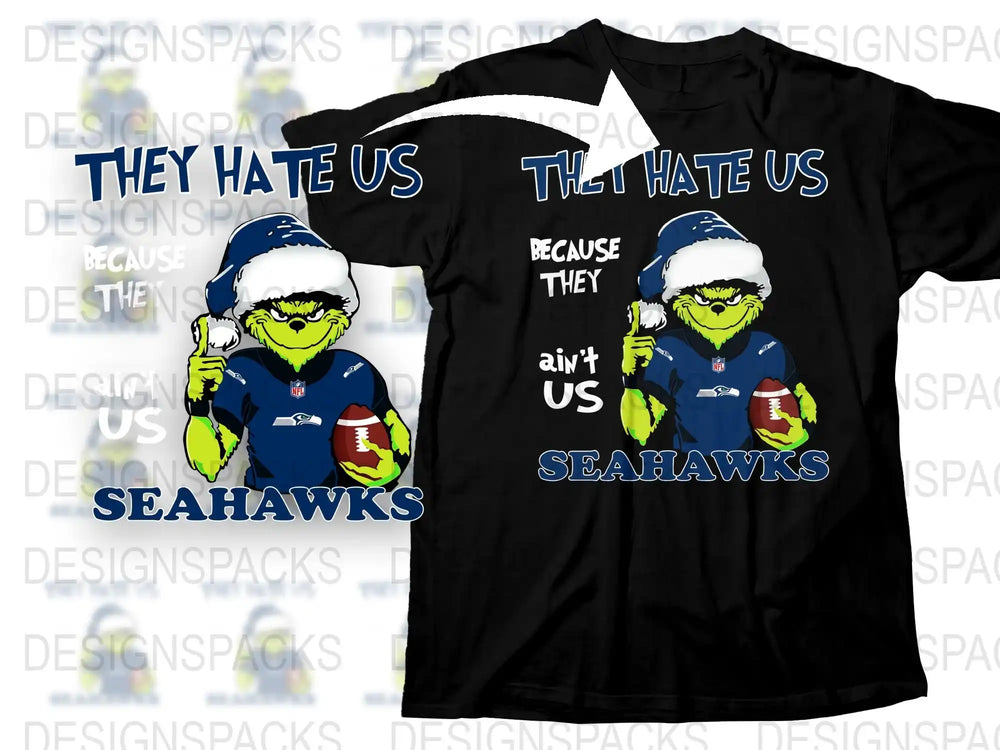 Seattle Seahawks Fan T-Shirt, Funny Sports Quote, Football Graphic Tee, Unisex Crewneck Shirt