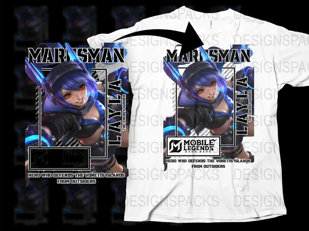 Mobile Legends Martis Man T-Shirt, Hero Design Graphic Tee, Gamer Clothing, Unisex Shirt
