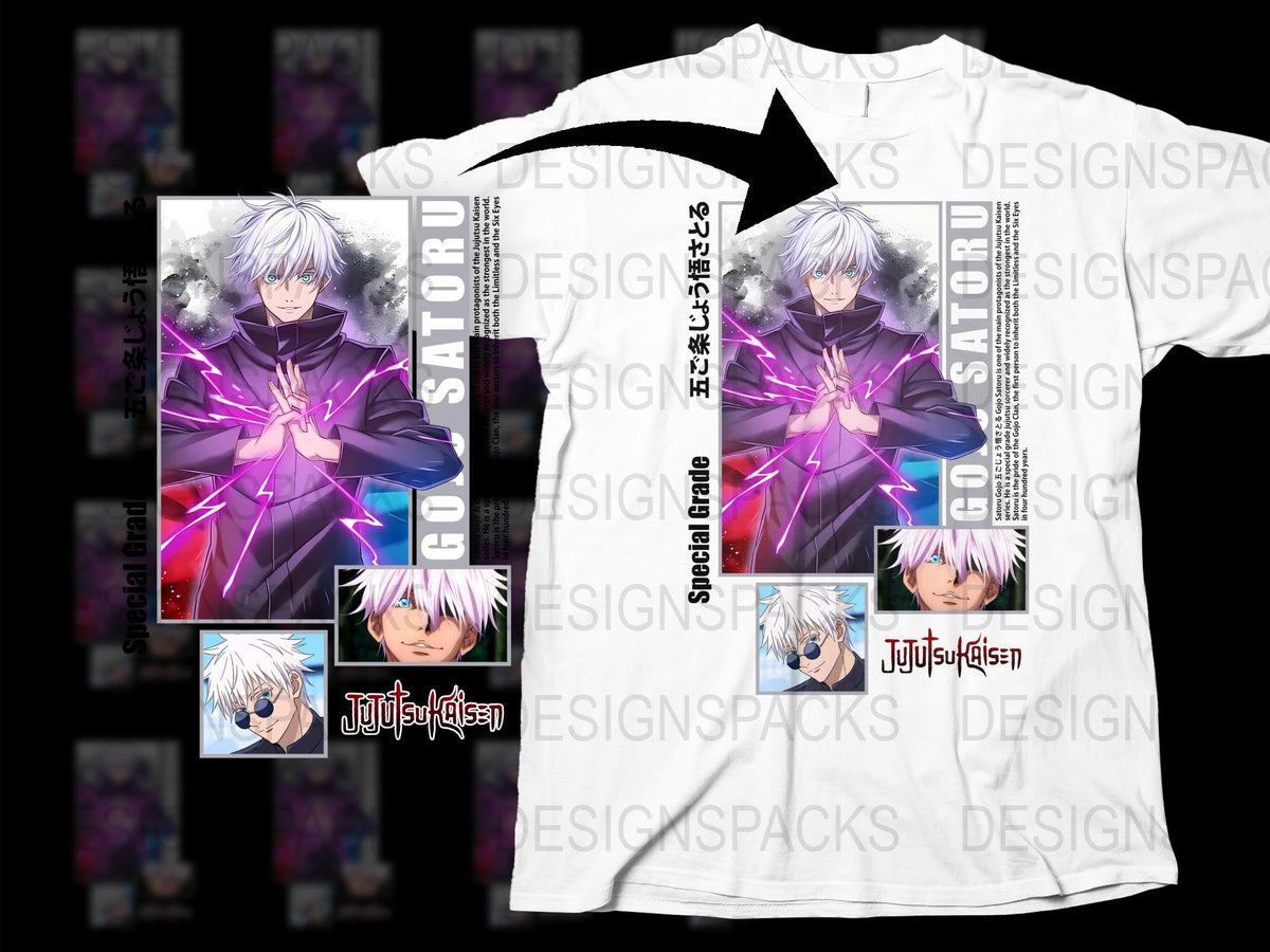 Anime Character Graphic T-Shirt, Stylish Manga Print Tee, Unisex Clothing, Vibrant Colors, Casual Wear