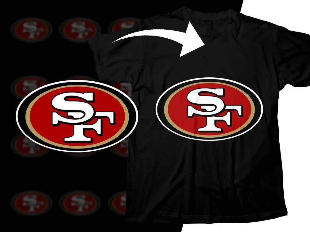 San Francisco Football Team Logo Design PNG Digital Download