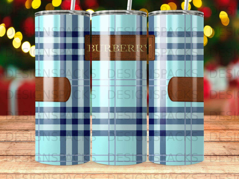 Blue Plaid BURBERRY Design Tumbler product type