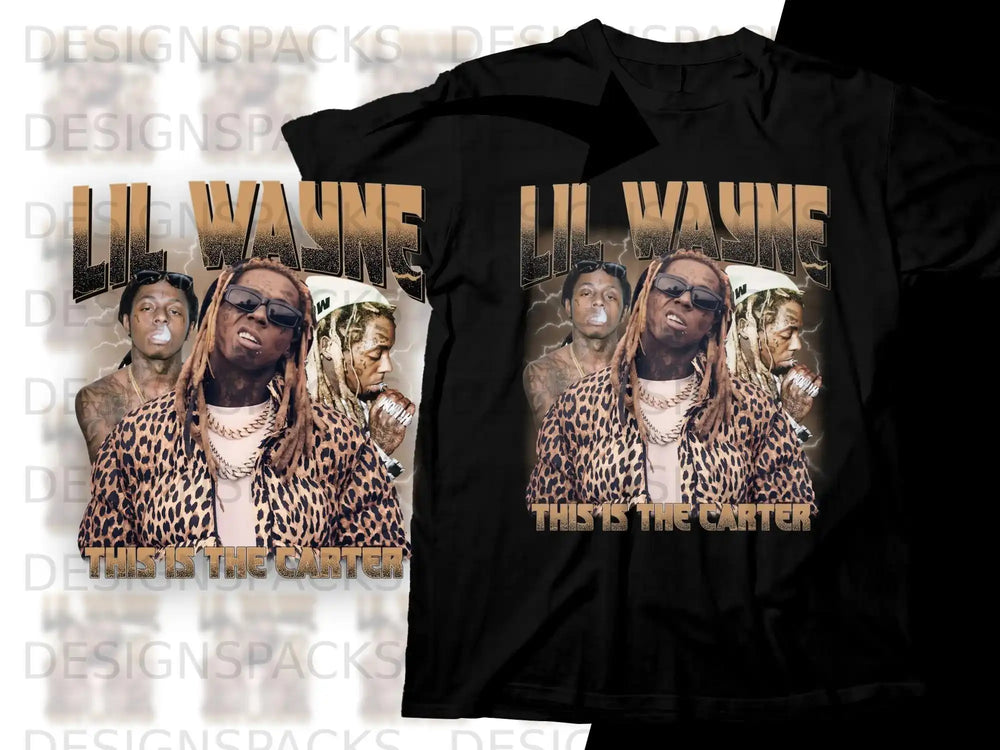 Lil Wayne shirt with "This is the Carter" text.