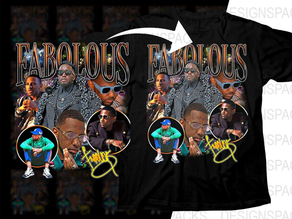 Fabolous Graphic Music Bootleg Design Png Digital Download